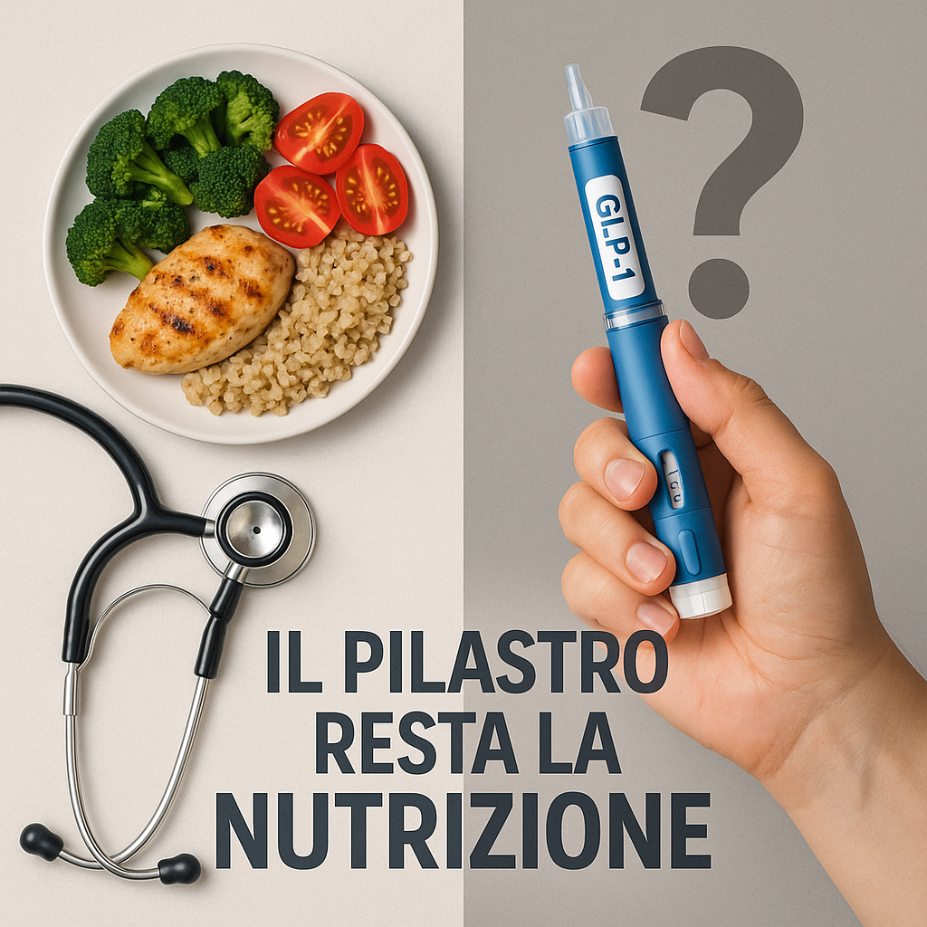 Obesità e farmaci GLP-1: perché la nutrizione è (ancora) il pilastro fondamentale