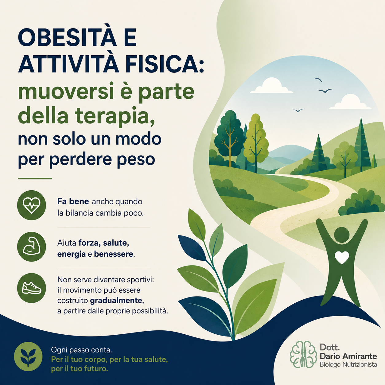 Obesità e attività fisica: muoversi è parte della terapia, non solo un modo per perdere peso